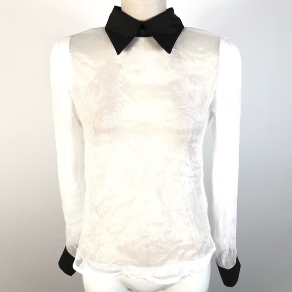 style nanda Tops - Style nanda semi sheer top